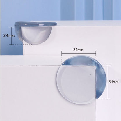 Invisible Corner Guards for Furniture – Clear Baby Proof Bumpers for Tables, Desks & Countertops
