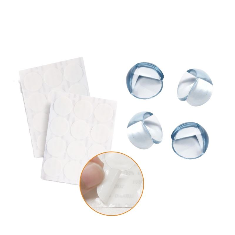 Invisible Corner Guards for Furniture – Clear Baby Proof Bumpers for Tables, Desks & Countertops