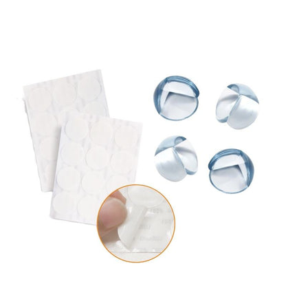 Invisible Corner Guards for Furniture – Clear Baby Proof Bumpers for Tables, Desks & Countertops