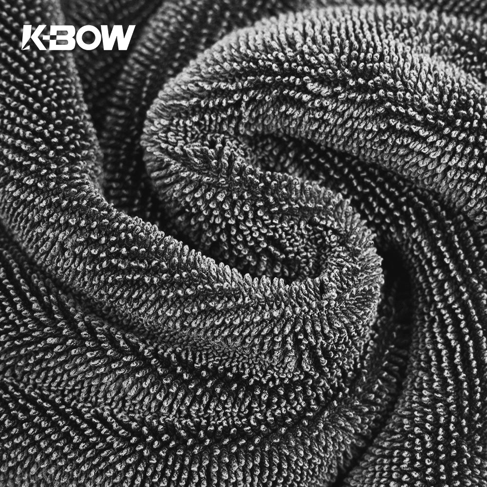 Microfiber Car Drying Towel – 1400 GSM Twisted Loop, Dries an Entire Car Without Wringing