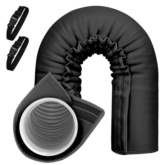 Insulated Exhaust Hose Wrap for Portable Air Conditioners — Keeps Radiated Heat Out of the Room