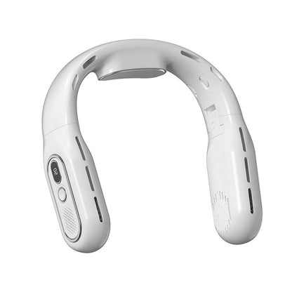 Bladeless Neck Fan — Hands-Free Wearable Fan with 3 Speeds, Rechargeable